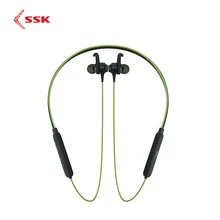 SSK магнитные Беспроводные Bluetooth 4,1 наушники спортивные наушники гарнитура Водонепроницаемая с микрофоном для мобильных телефонов Музыка