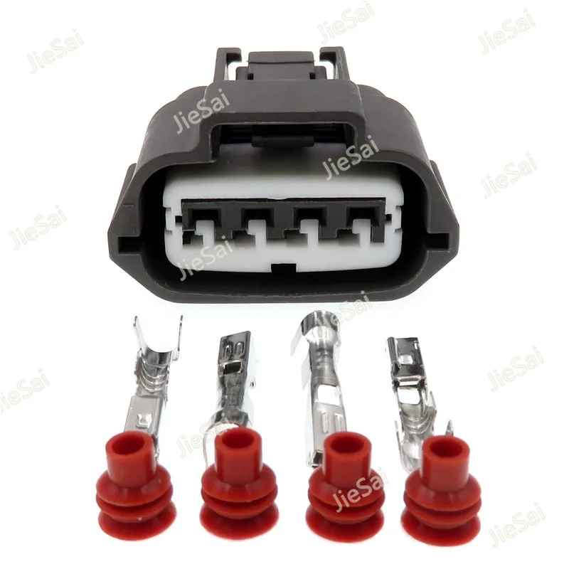 4 Pin Waterproof Ignition Coil Plug MAF Connector Female 6189 0781 For