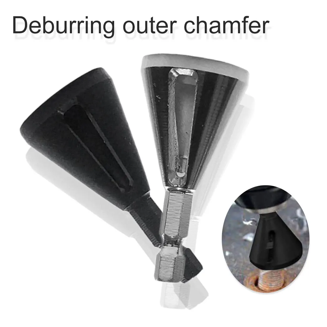 

Hex Deburring External Chamfer Tool Drill Bit Remove Burr Accessories Hand Tools Woodworking