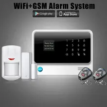 Новый Продукт Wi-Fi Сигнализация GPRS GSM Сигнализация Системы Безопасности Автодозвон Главная Охранной Сигнализации IOS/Android Дистанционного Управления