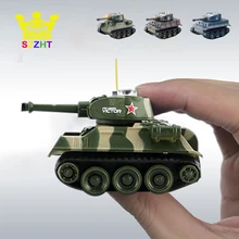 Super Mini tanque RC Tiger para niños, modelo de juguetes electrónicos para niños, Escala de imitación, Control remoto por Radio, tanque controlado por Radio