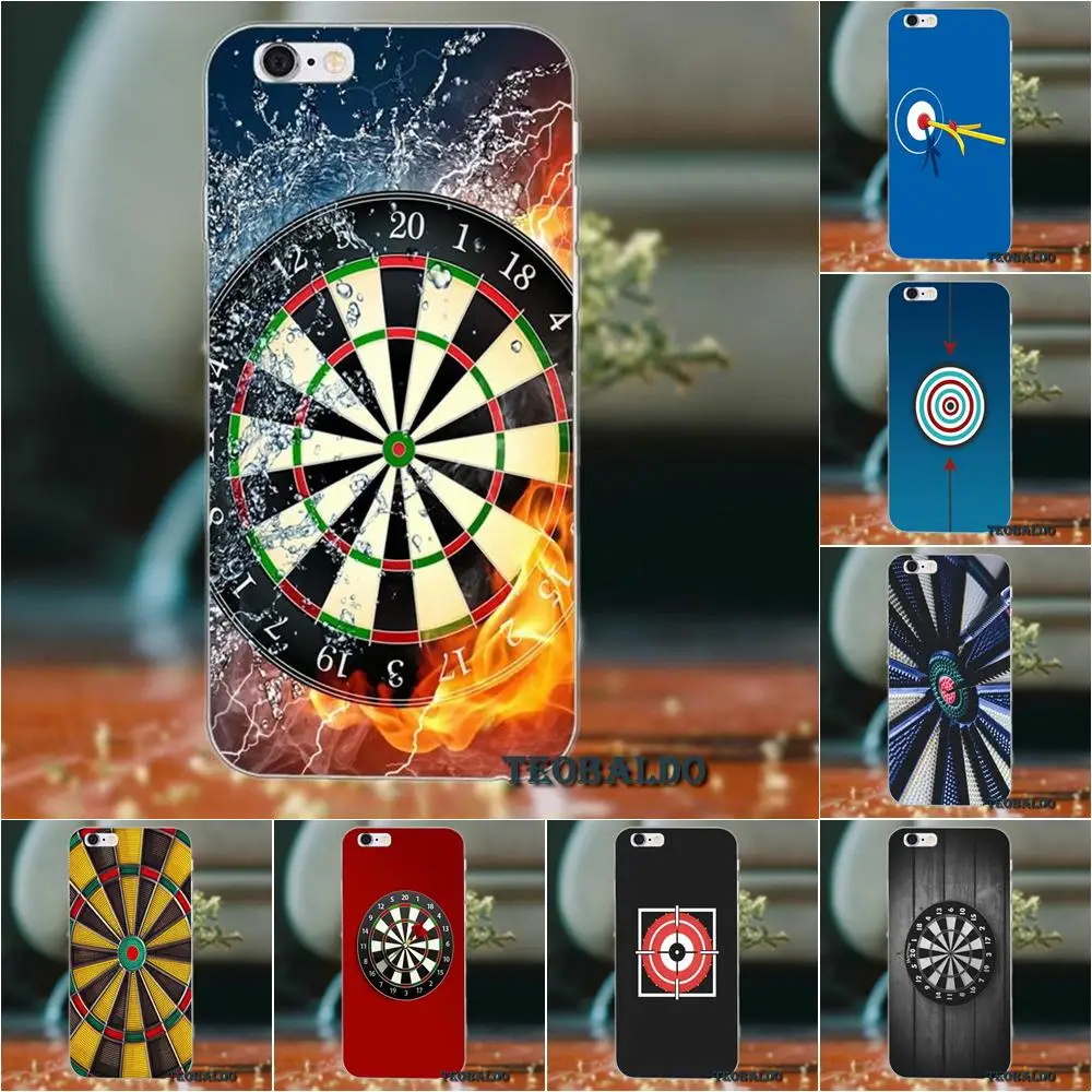 

Bixedx TPU Capa Coque For Huawei G7 G8 Honor 5A 5C 5X 6 6X 7 8 V8 Mate 8 9 P7 P8 P9 P10 Lite Plus Simple Dart Game