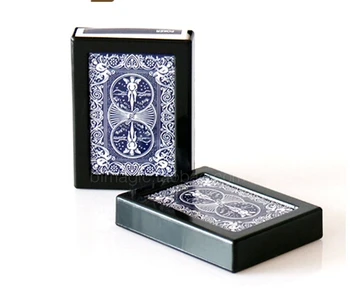 

Free shipping 10pcs card Box Vanish case Disappear Magic Tricks
