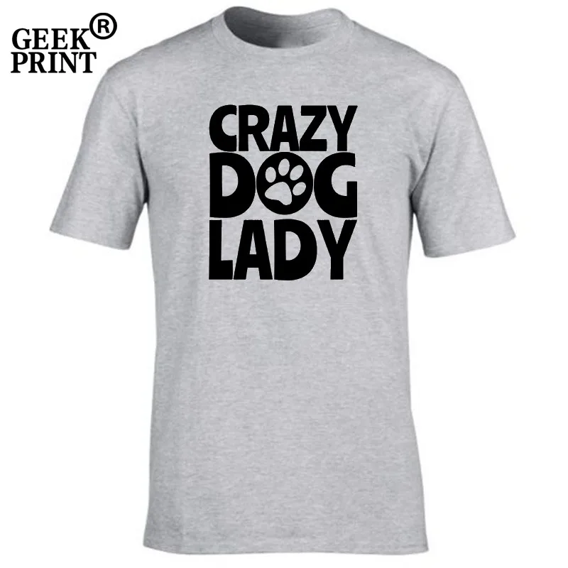 Женская футболка Crazy Dog Lady Doggie Pug Lover Cute Bulldog Love Футболка женские Топы дропшиппинг