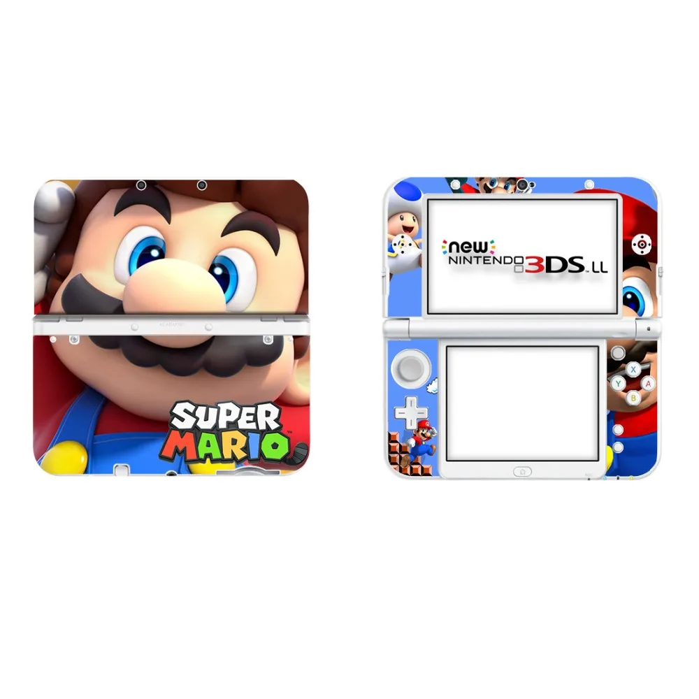 Виниловая наклейка на обложку для NEW 3DS XL Skins sticker s для NEW 3DS LL виниловая наклейка на кожу протектор