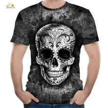 Летние большие размеры 3D перекрещенных костей круглый мужской воротник для Спорт, йога на улице Бег и ММА wingi отбеливающая серия chun тайцзи практика ношения