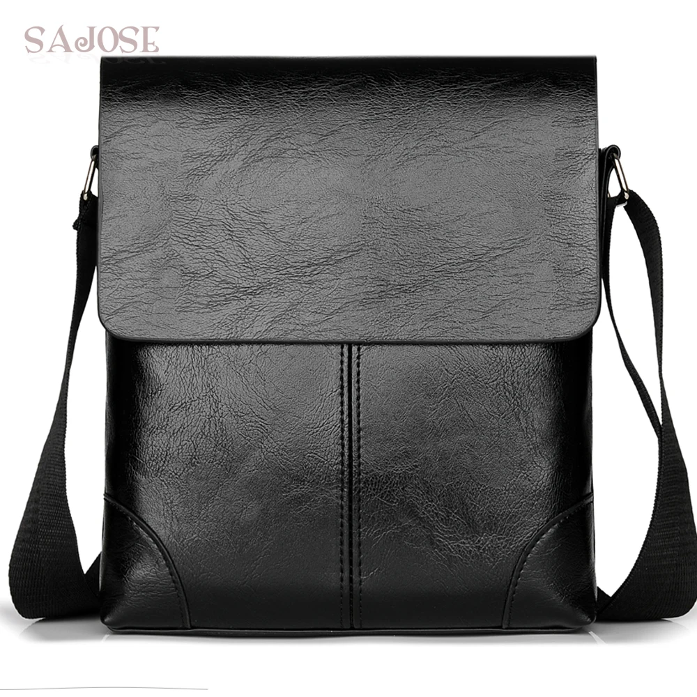  Crossbody Bag For Men Leather Shoulder Bag Casual Business Male Messenger Bags Vintage Mens Designe - 32875372693
