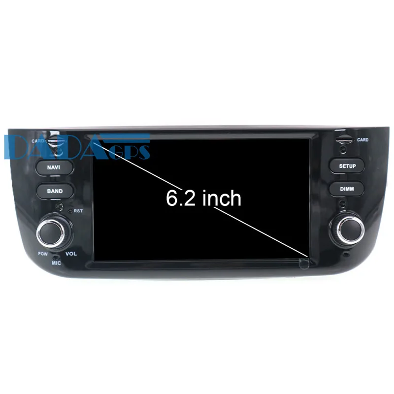 Cheap Android 8.1 Car DVD player GPS Navigation Car Radio Stereo Headunit For Fiat Punto 2009 - 2015 Linea 2012 - 2018 Multimedia IPS 11