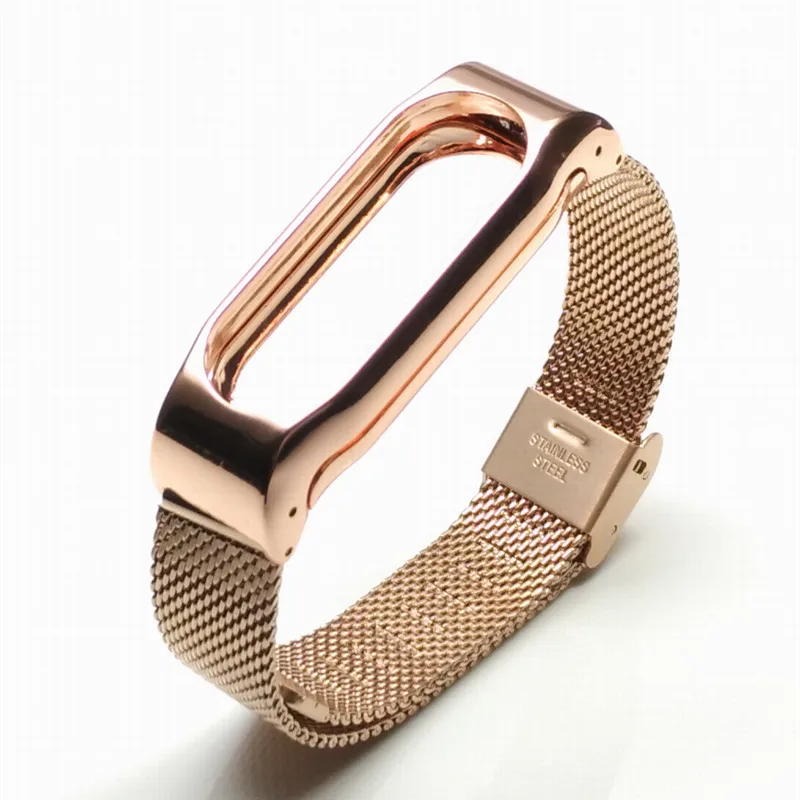 

Screwless Xiaomi Mi Band 2 Strap Alloy Metal For Original Miband2 OLED Smart Bracelet Wristband Amazfit Sports Smart Watch band