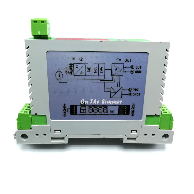

Resistive transmitter 0-5K/0-10k/4-20ma resistor transfer analog potentiometer signal conversion module card