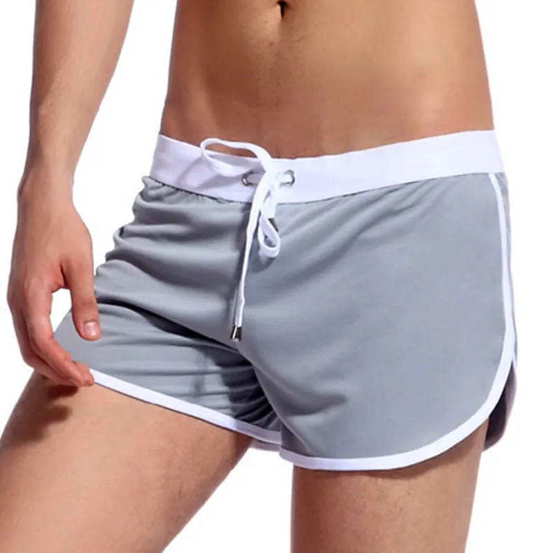 WJ men's sports shorts network-well terylene quick-drying breathable Sleep Bottoms fashion home shorts WJ men's sports shorts network-well terylene quick-drying breathable Sleep Bottoms fashion home shorts