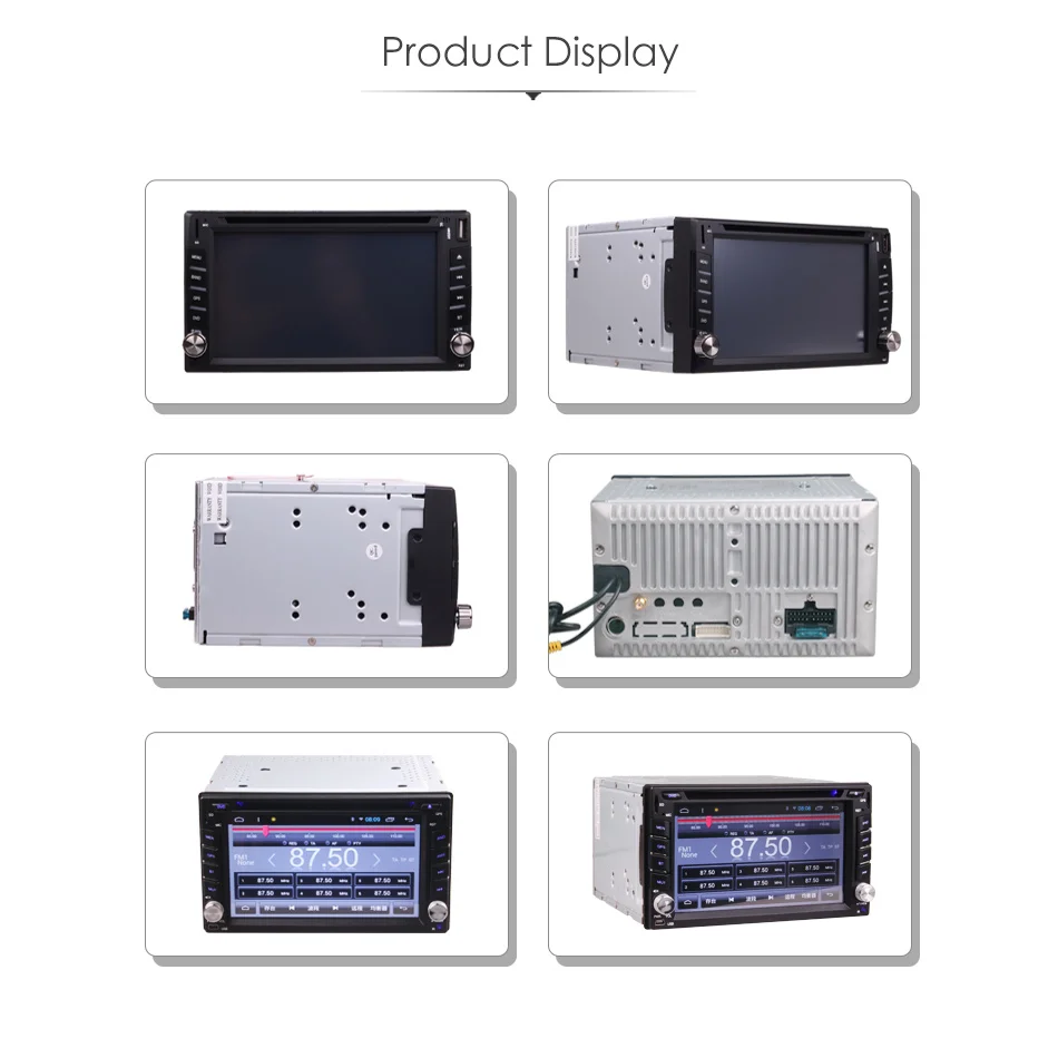 Best 6.2 Inch 2DIN Android OS Car In Dash DVD MP3 MP4 Video Player GPS Navi WIFI Bluetooth Head Unit Stereos for Hyundai Honda Nissan 15