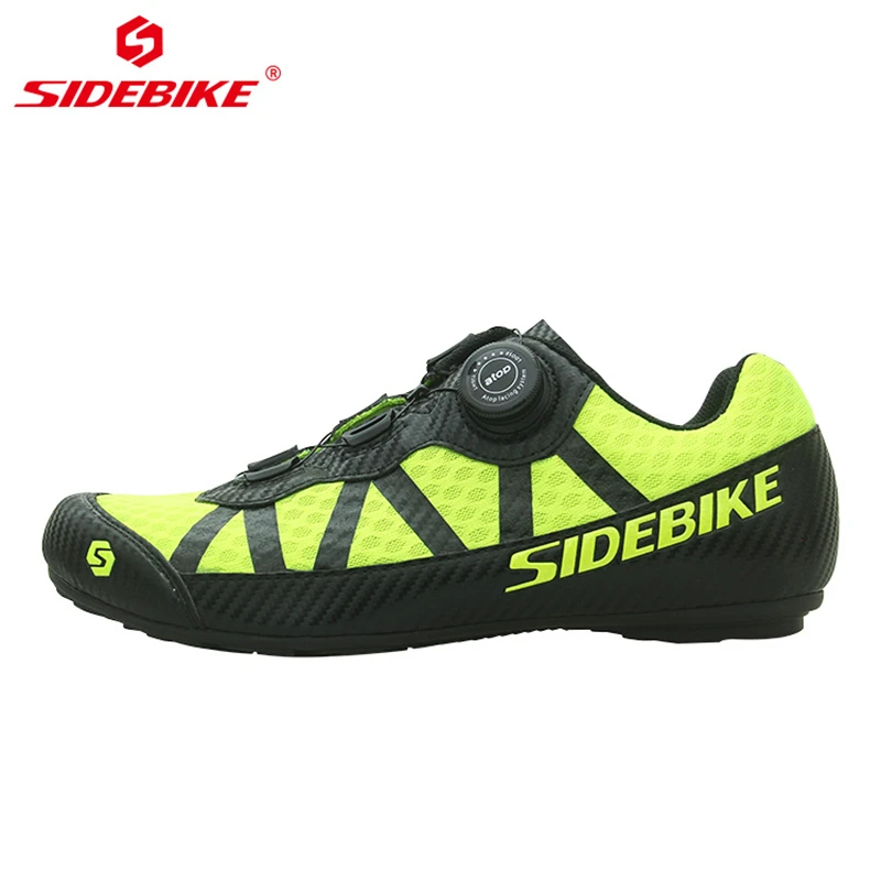 SIDEBIKE transpirable malla hombres mujeres carretera bicicleta zapatos para ciclismo ultraligero antideslizante bicicleta de montaña MTB de la zapatilla de deporte