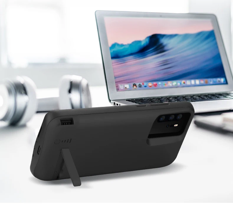 Внешний аккумулятор USB зарядное устройство чехол для Huawei P30 Pro противоударный