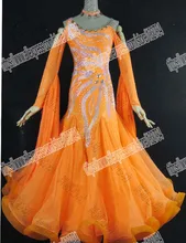 New style Latin Ballroom dance costume sexy diamond latin dance competition dresses Tango dance dresses
