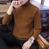 Turtleneck Sweater Men Wool Pullover Mens Sweaters Stripe Turtle Neck Male Sweter Jumper Casual Thermal High Quality Moose ► Photo 3/6