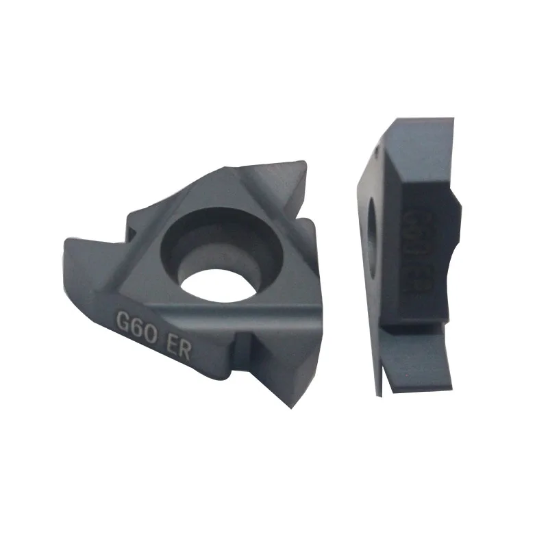 16ER G60 LDA 10PCS Carbide inserts CNC Thread Turning Tools Steel