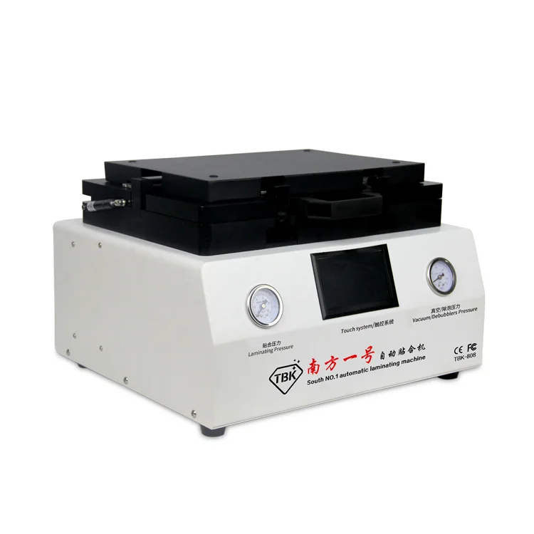  Newest TBK-808 LCD Touch Screen Repair Automatic Bubble Removing Machine OCA Vacuum Laminating Mach