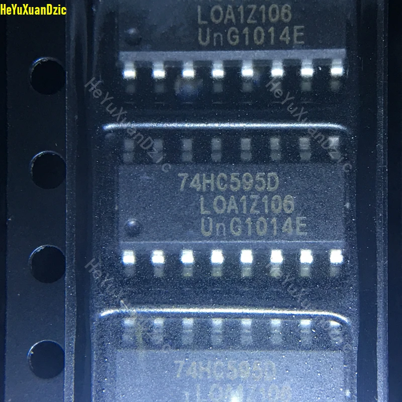

HeYuXuanDzic 74HC595D 74HC595 SOP-16 8 bits shift register latch 16SOIC Original Product