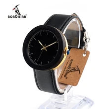 Bobo bird j26 relojes mujer femmes montre top marque de luxe Montre en or Coque Inférieure Style Simple Montre À Quartz Montre Femme OEM