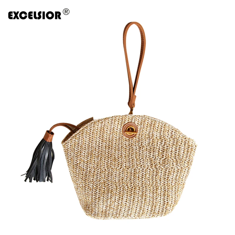 Woven Straw Crossbody Bag Paul Smith