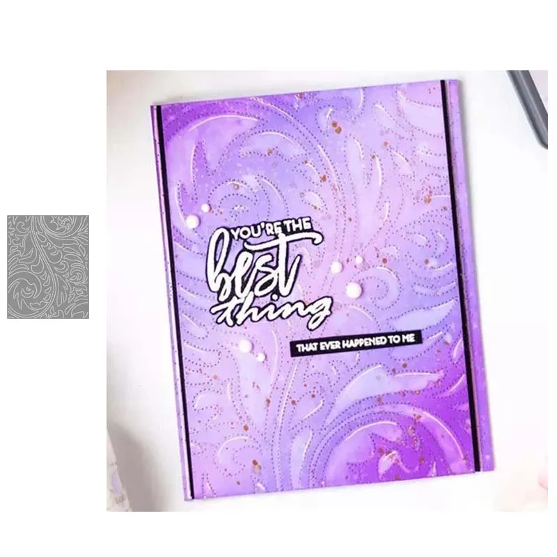 

Embossed background Metal Cutting Dies Stencils Flower For DIY Scrapbooking Album Paper Card Decorative Craft Embossing
