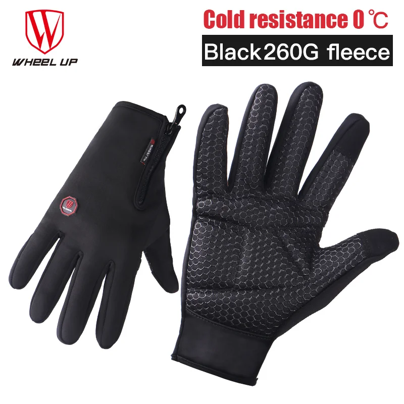 Cycling gloves MTB full finger Windstopper waterproof gloves For bike