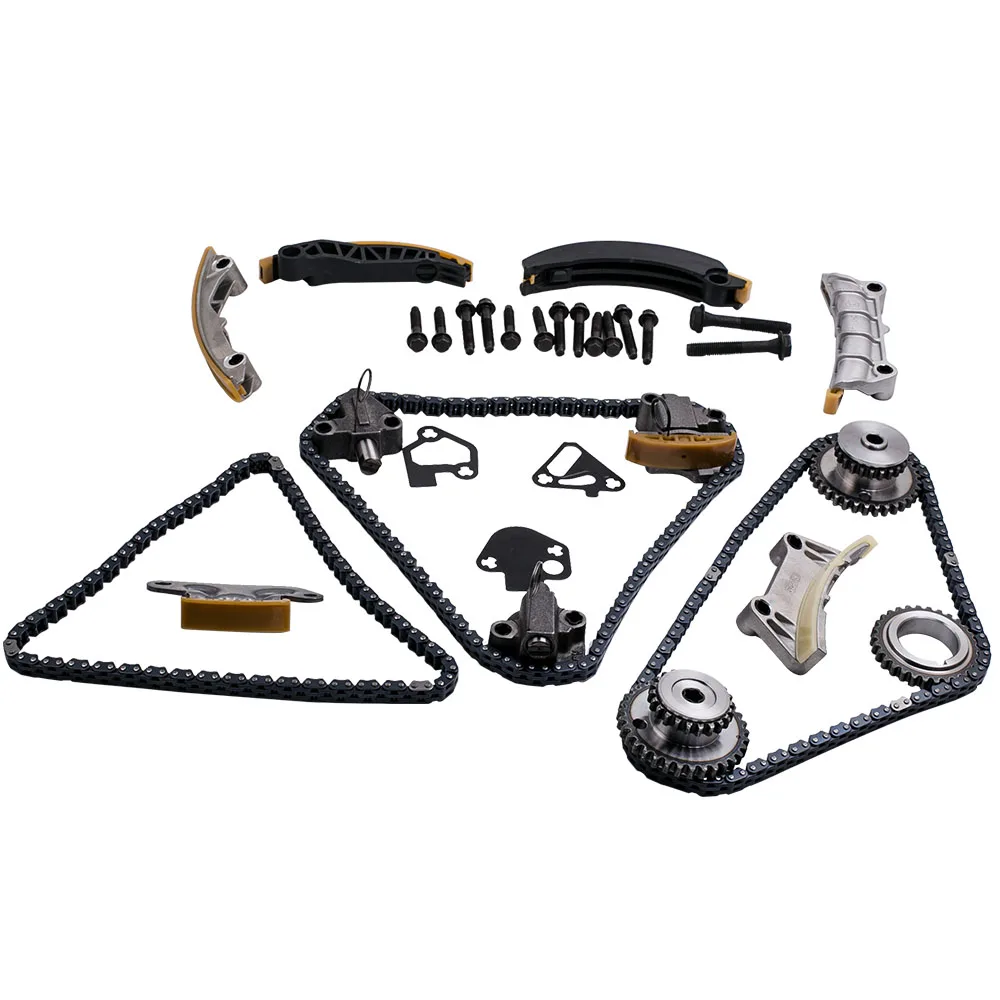 

For 07 10 Buick Cadillac CTS SRX STS Saab Suzuki 3.6L DOHC V6 Timing Chain Kit
