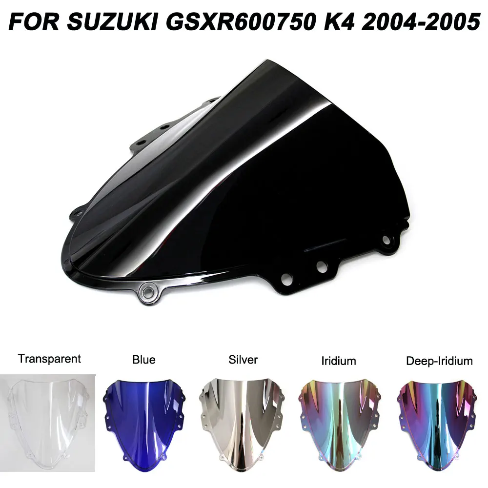 

ABS Windscreen For Suzuki GSXR600 GSXR750 GSXR 600 750 2004 2005 Motorcycle Windshield Wind Deflectors