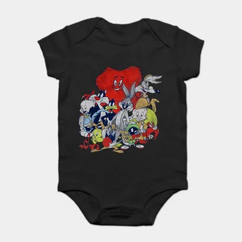 

Baby Onesie Baby Bodysuits kid t shirt looneyer tunes - Distressed Giant Classic Character in Group