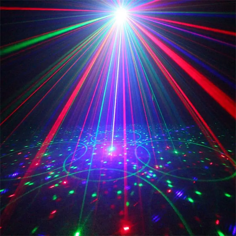 Дискотека Светодиодные Фонари RGB Ночной Клуб 80 Моделей Свет И Музыка Этап Машина Прожектор Звуковой Активации С Дистанционным лазер проектор светомузыка цветомузыка диско шар