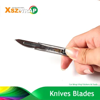 

30 Degree High Quality 3d Carbon Fiber Vinyl Film Cutting Knife Wrapping Foil Cutter Tools 9mm Art Knife Office Knife Tool