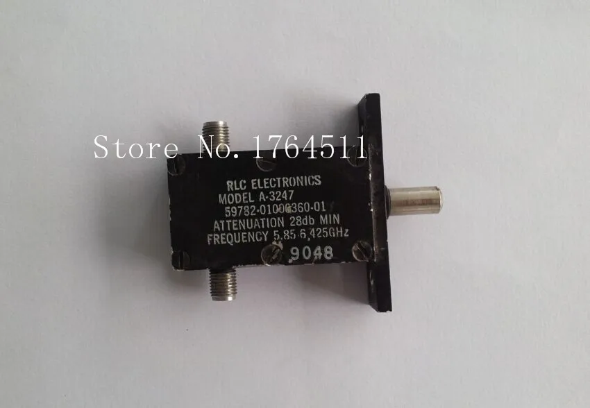 

[BELLA] RLC ELECTRONICS A-3247 5.85-6.425GHZ 28dB hand adjustable continuation variable attenuator