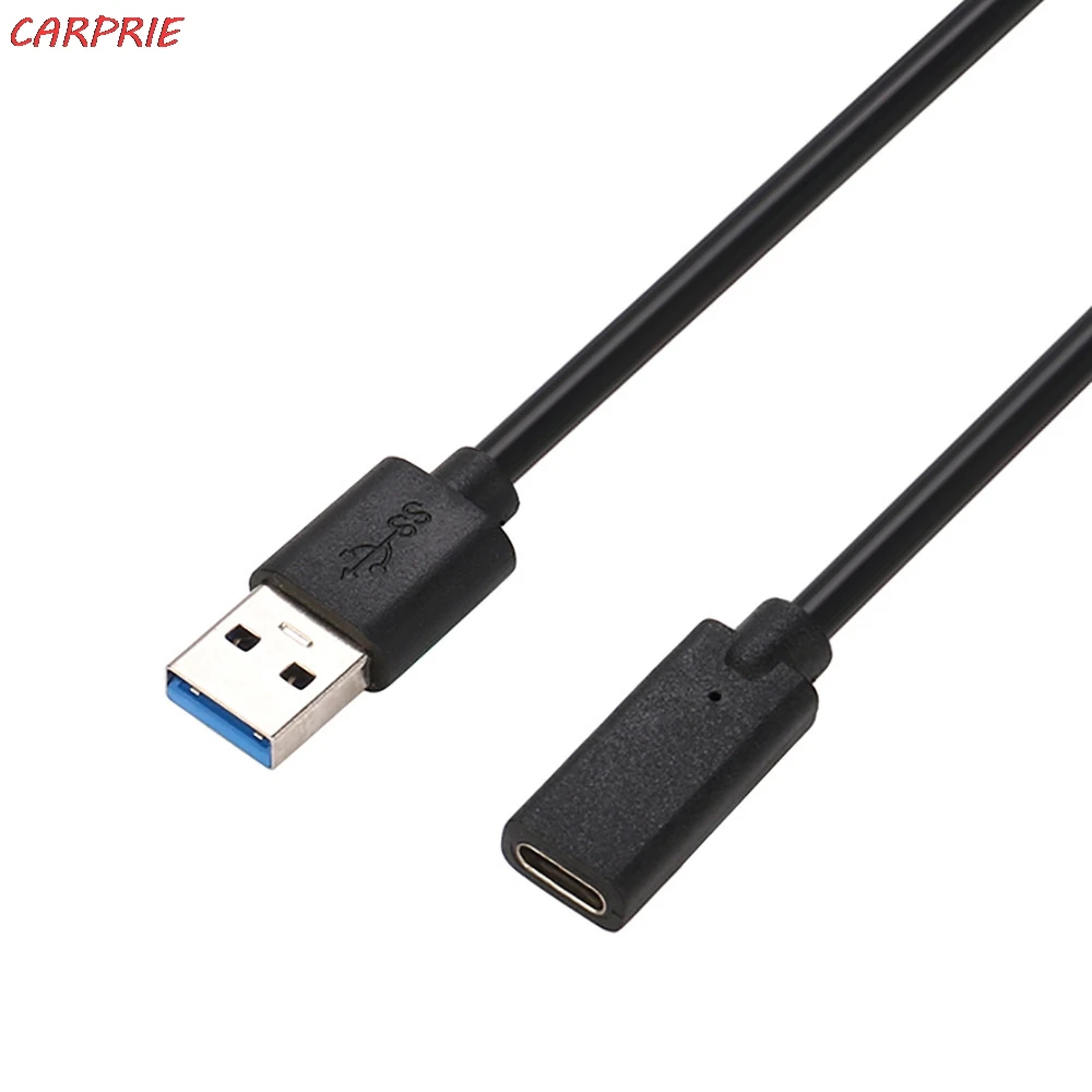 CARPRIE USB C 3 1 тип c Женский к 0 Мужской конвертер Кабель адаптер для Macbook Z30409| |