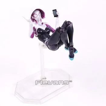 

Revoltech Series NO.004 Spider Gwen Stacy PVC Action Figure Collectible Model Toy 15cm