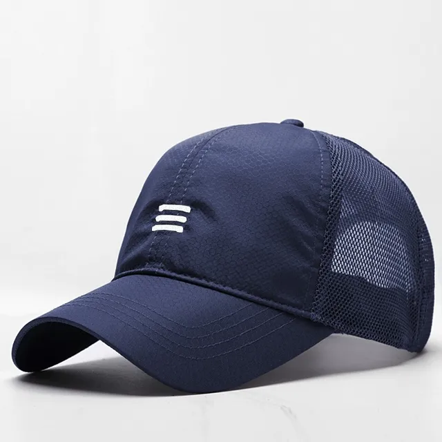 Male Large Size Peak Cap Men Summmer Mesh Truker Hats Big Bone Man Dry Quickly Cool Baseball Caps  M 55-60cm L 60-65cm 2