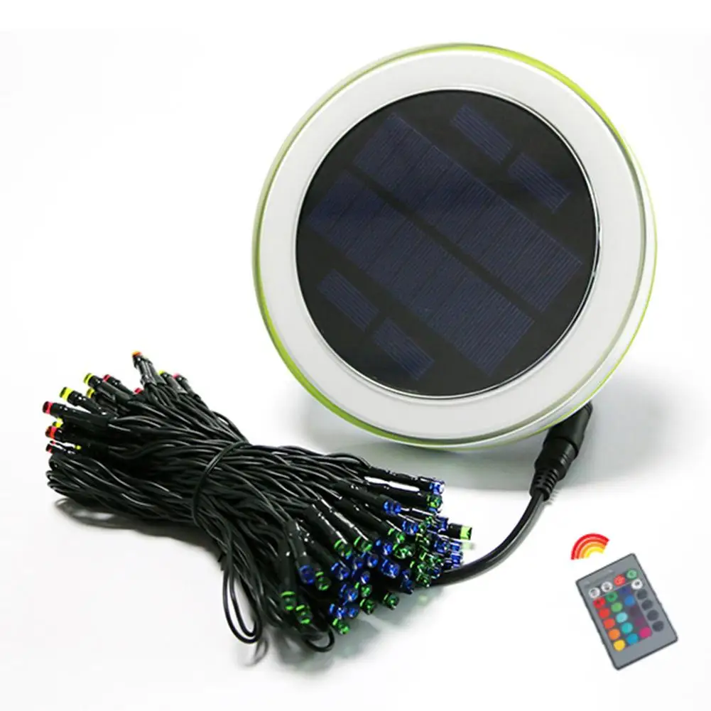 

New Solar Outdoor Courtyard Garden Park Decoration LED String Lights Waterproof Holiday Colorful String Lights