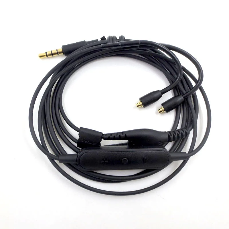 MMCX кабель для Shure RMCE-UNI SE215 SE535 SE848 наушники Версия интерфейсная гарнитура с