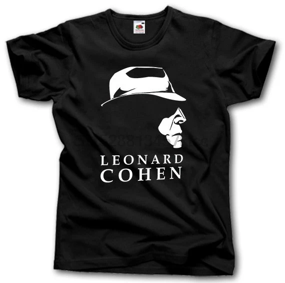 LEONARD COHEN футболка S-3XL фолк рок MUSICAN поэт романист певица 2020 брендовая для мужчин