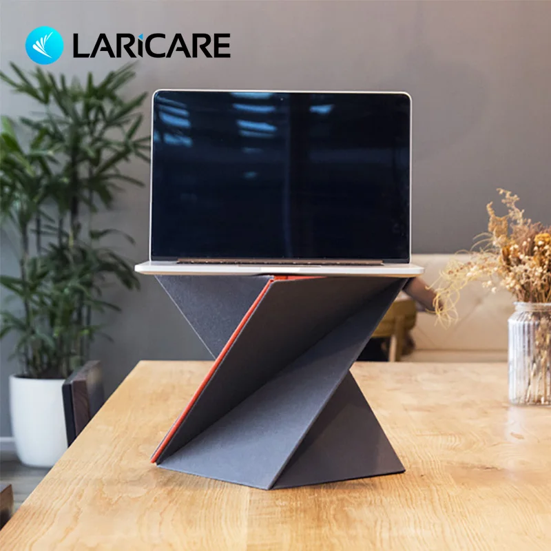 Laptop Stand levit8 ergonomic laptop lapdesk for laptop pc notebook computer foladed adjustable lap
