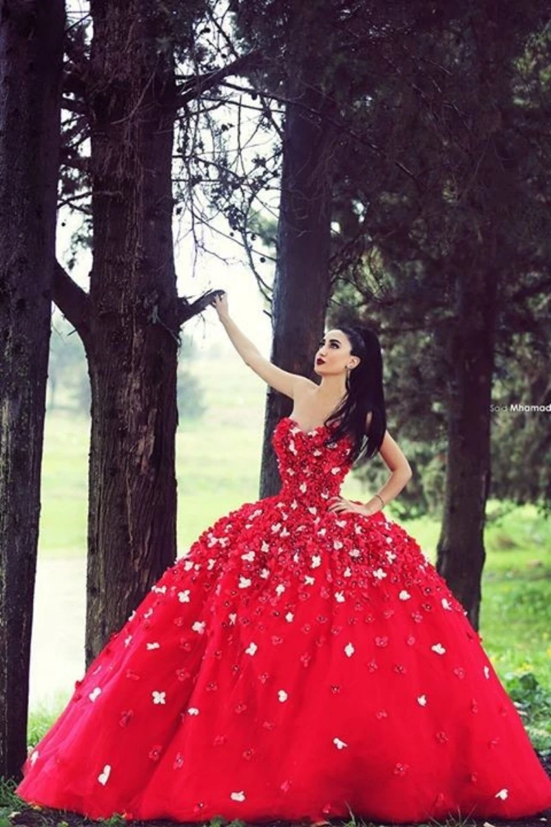 vestido de noiva vermelho 2015