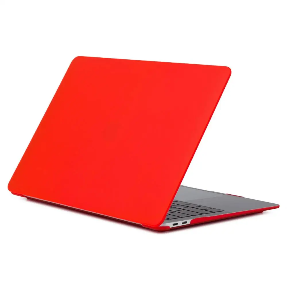 Жесткий кристально матовый чехол-накладка для MacBook Air 11 A1465/air 13 дюймов A1466 pro 13,3 15 A1278 retina 13 A1502 - Цвет: Matte-Red