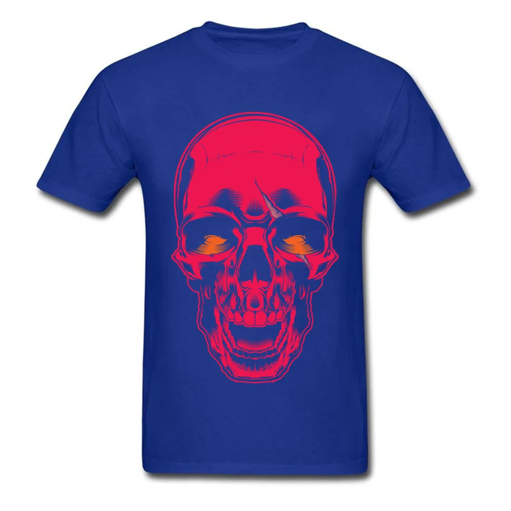 Evil skull_blue