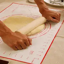 Антипригарный нескользящий тестомеситель силиконовый коврик подложка под столовые приборы, отделающий коврик для выпечки