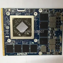 Оригинальная HD7970M HD 7970M 2GB GDDR5 VGA Графическая видеокарта для M18X R1 R2 M17X R1 R2 тест хорошая