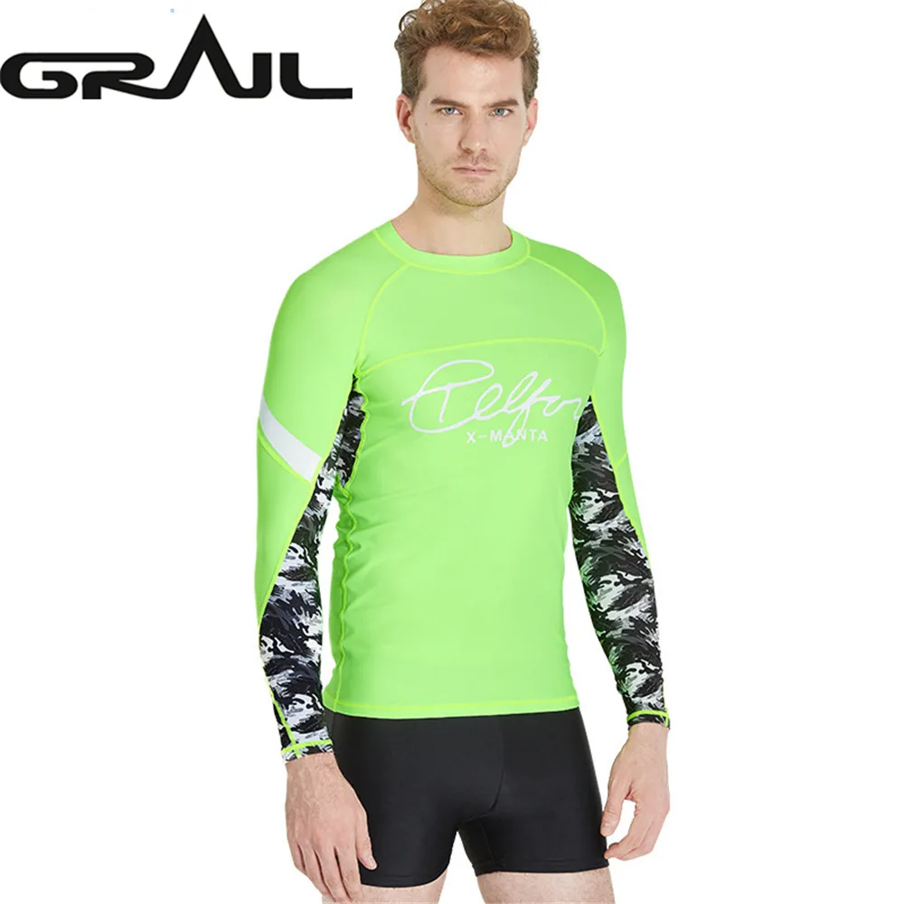 Для мужчин с Длинными Рукавами Rashguard Surf Купальники для малышек предотвратить