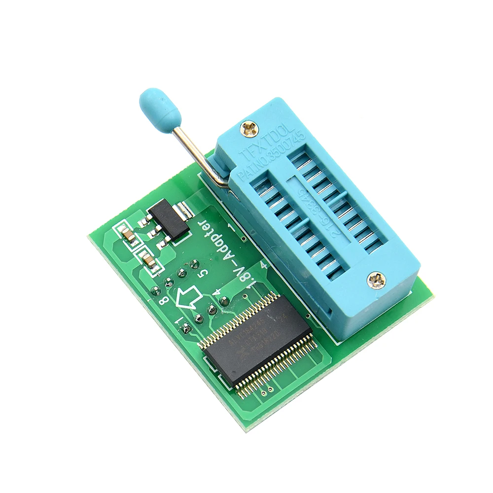 1.8V SPI Flash For TL866CS 1.8V Adapter for motherboard SOP8 DIP8 W25 MX25 use on programmers TL866A EZP2010 EZP2013 CH341