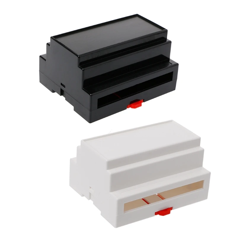 

5 Pcs/1 Set White/Black Plastic Electronic Project Box 55x35x15mm DIY Enclosure Instrument Case Plastic Electronic Project Box