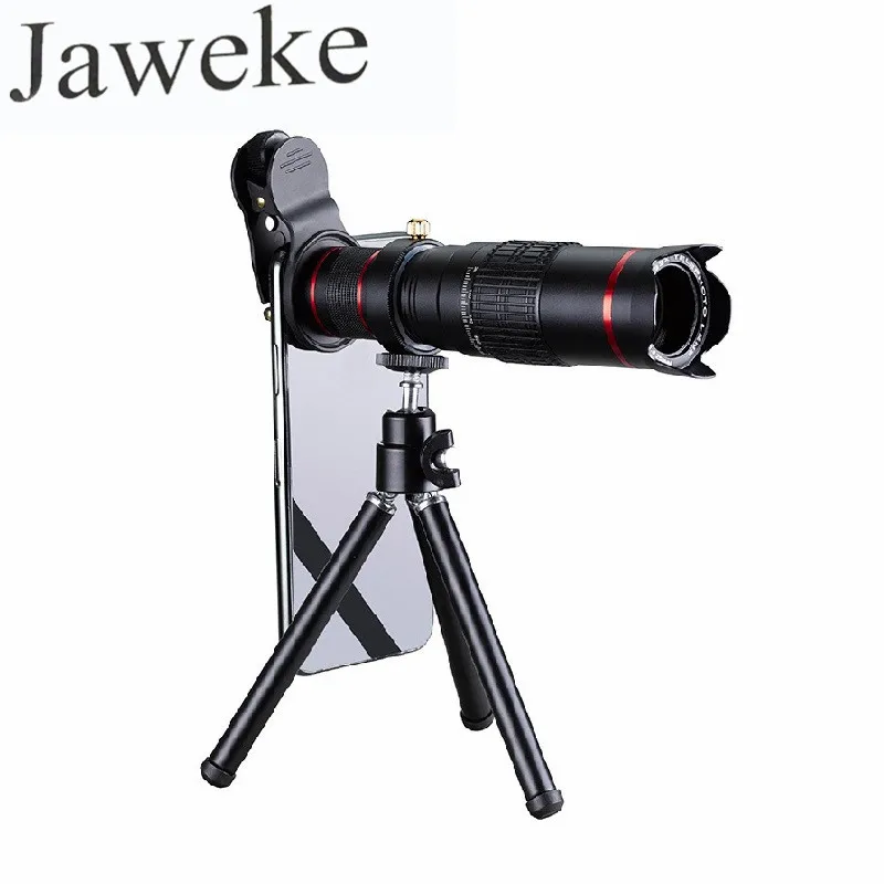 

JAWEKE 22X Monocular for Mobile Phone Double Adjustment Telephoto Lens HD Long Shot Portable Telescope Perfect Gifts