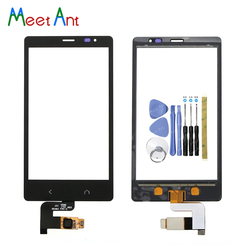 

High Quality 4.3" For Nokia X2 Dual SIM RM-1013 X2DS Touch Screen Digitizer Sensor Outer Glass Lens Panel Black